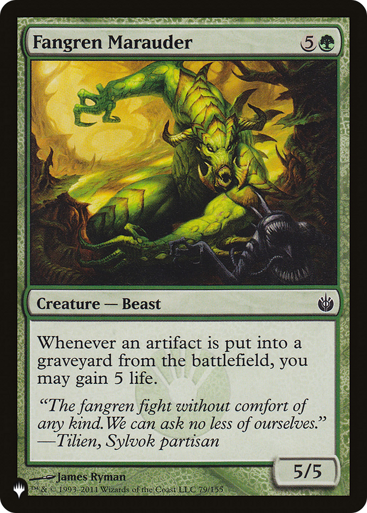 Fangren Marauder [The List Reprints] | Enigma On Main