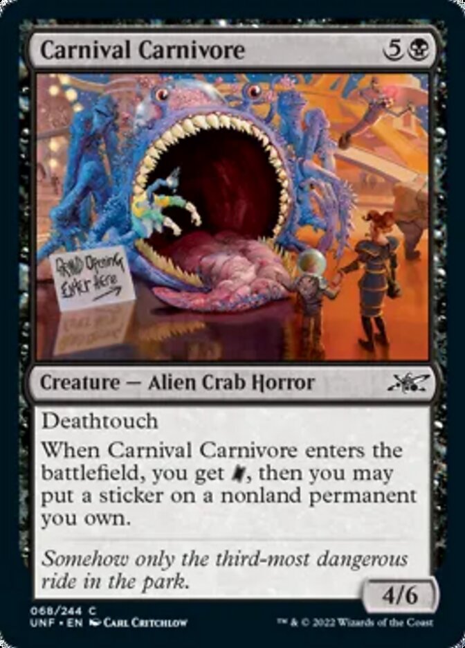 Carnival Carnivore [Unfinity] | Enigma On Main