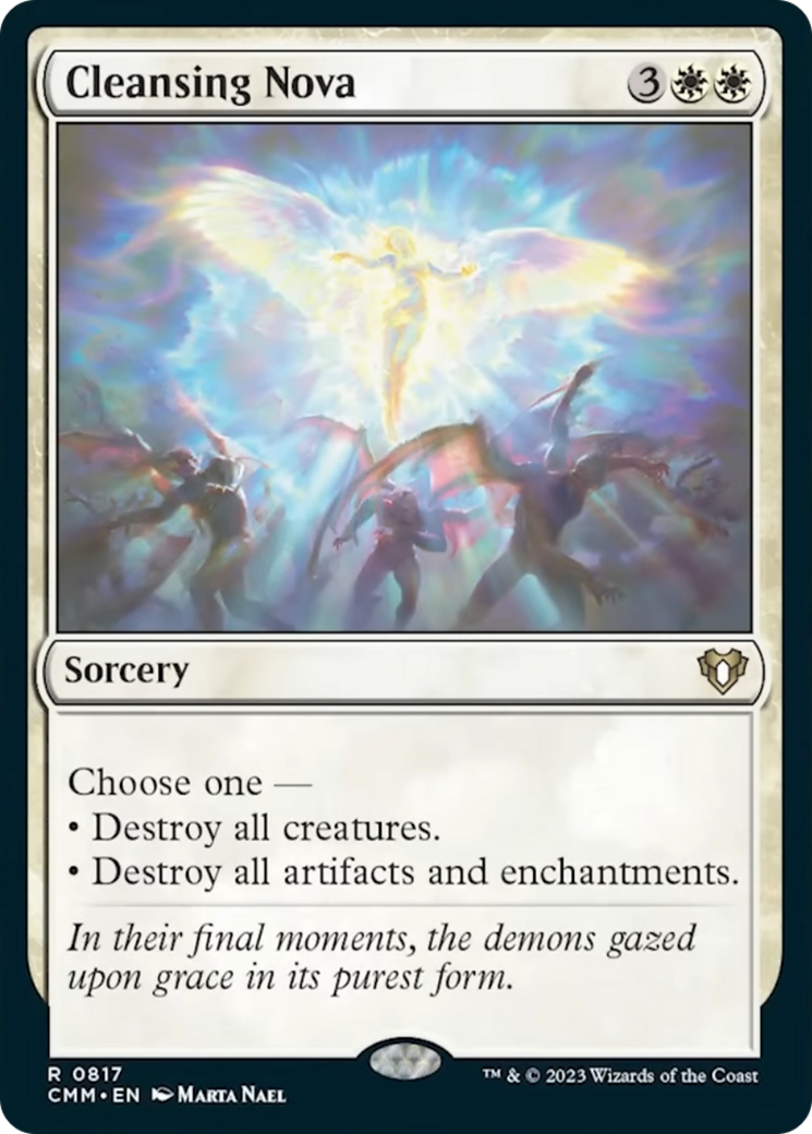 Cleansing Nova [Commander Masters] | Enigma On Main