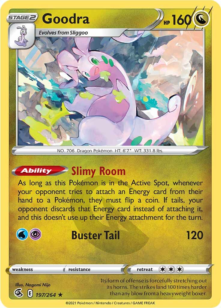 Goodra (197/264) [Sword & Shield: Fusion Strike] | Enigma On Main