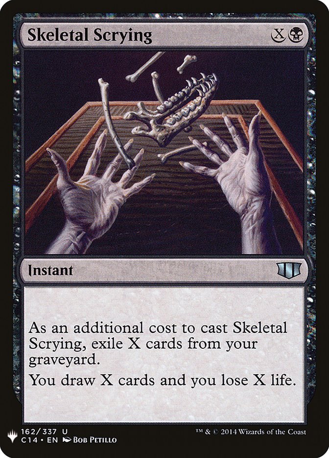 Skeletal Scrying [Mystery Booster] | Enigma On Main