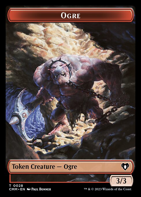 Servo // Ogre Double-Sided Token [Commander Masters Tokens] | Enigma On Main