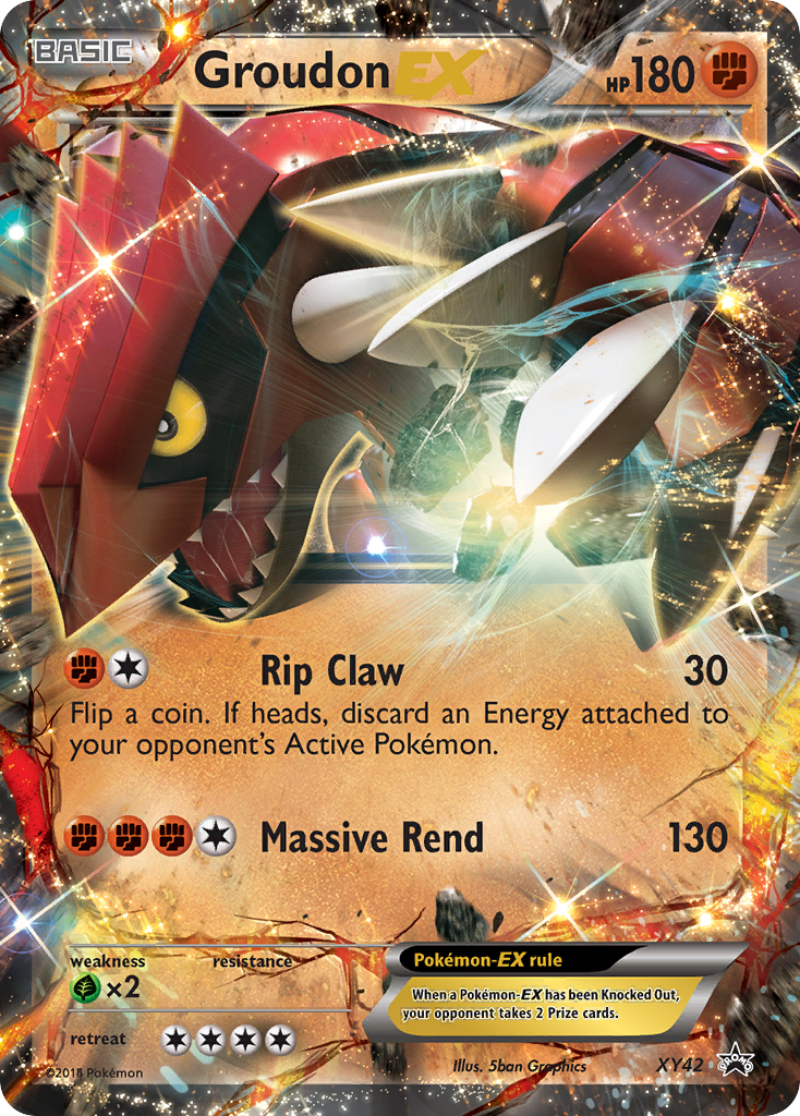 Groudon EX (XY42) [XY: Black Star Promos] | Enigma On Main