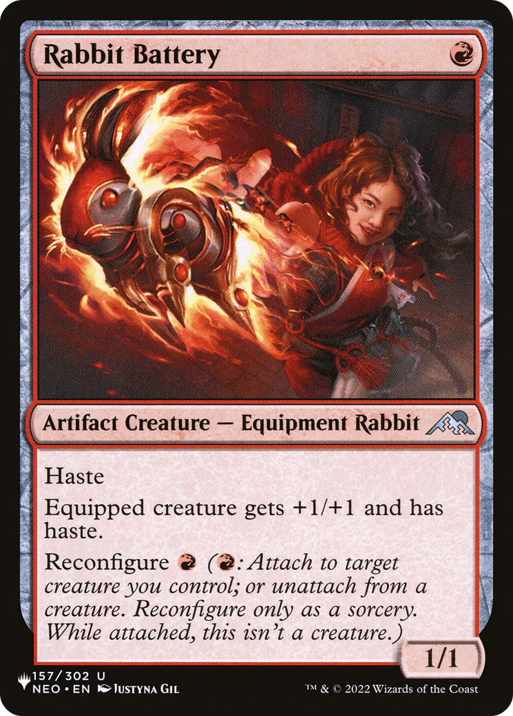 Rabbit Battery [The List Reprints] | Enigma On Main