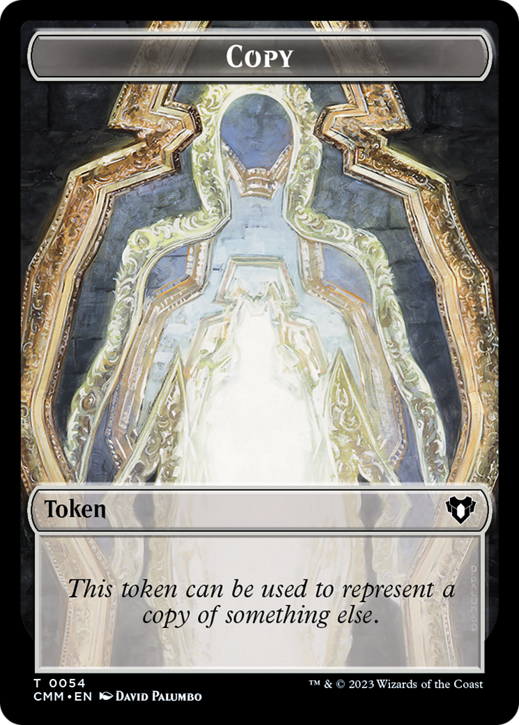 Copy (54) // Pegasus Double-Sided Token [Commander Masters Tokens] | Enigma On Main