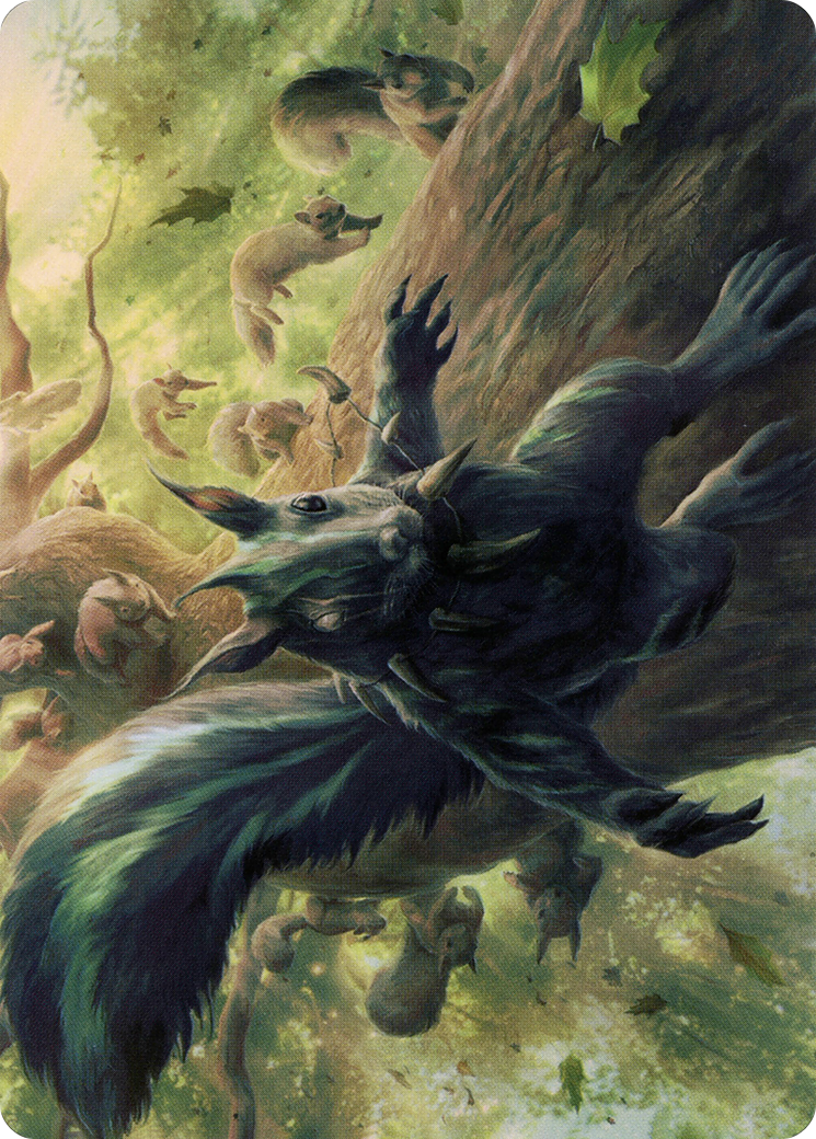 Chatterfang, Squirrel General Art Card (68) [Modern Horizons 2 Art Series] | Enigma On Main