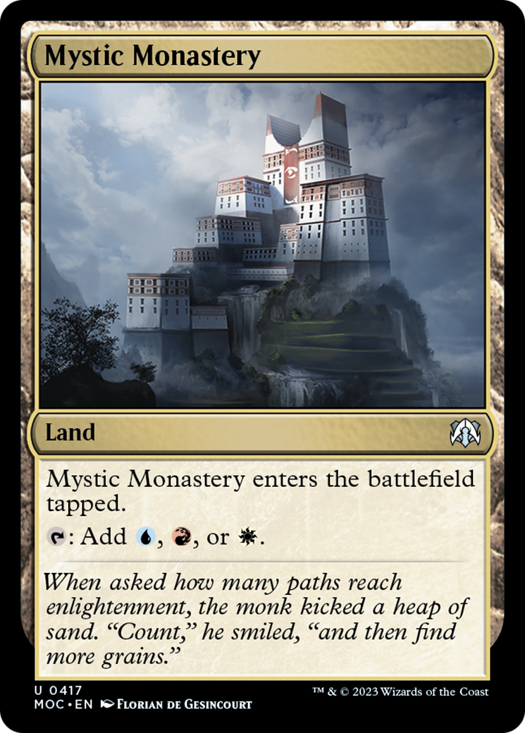 Mystic Monastery [March of the Machine Commander] | Enigma On Main