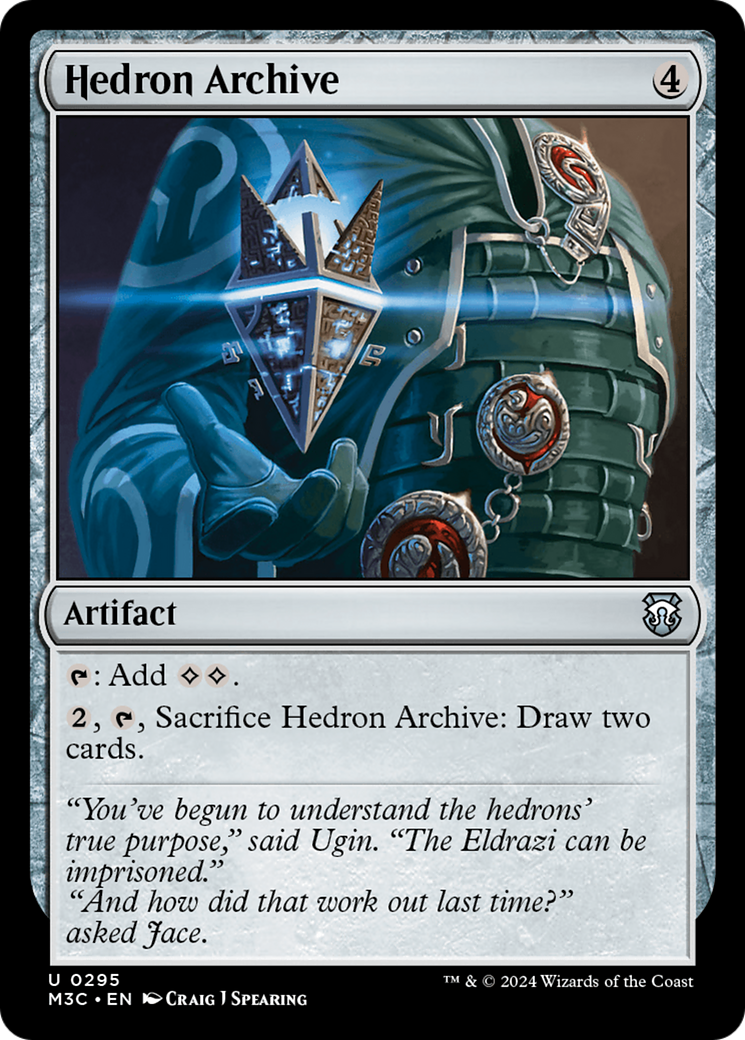 Hedron Archive (Ripple Foil) [Modern Horizons 3 Commander] | Enigma On Main