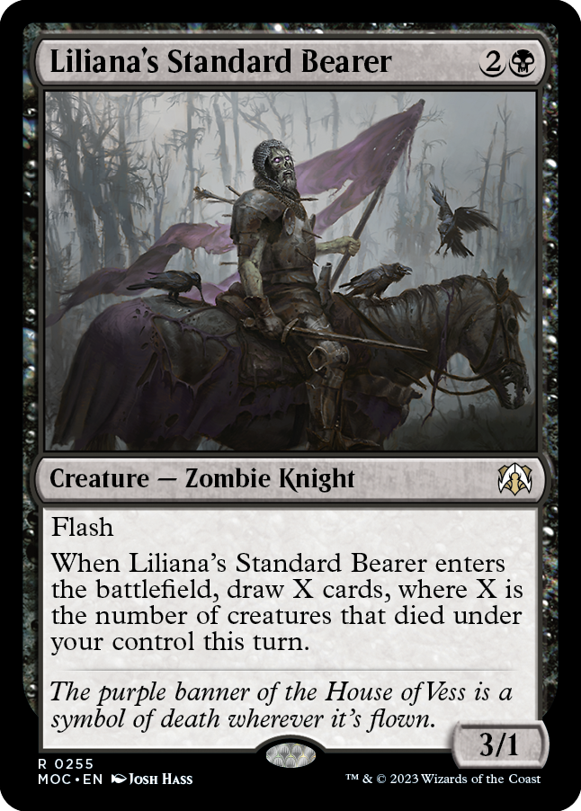 Liliana's Standard Bearer [March of the Machine Commander] | Enigma On Main