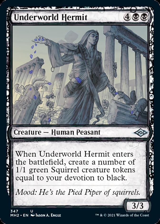 Underworld Hermit (Sketch) [Modern Horizons 2] | Enigma On Main
