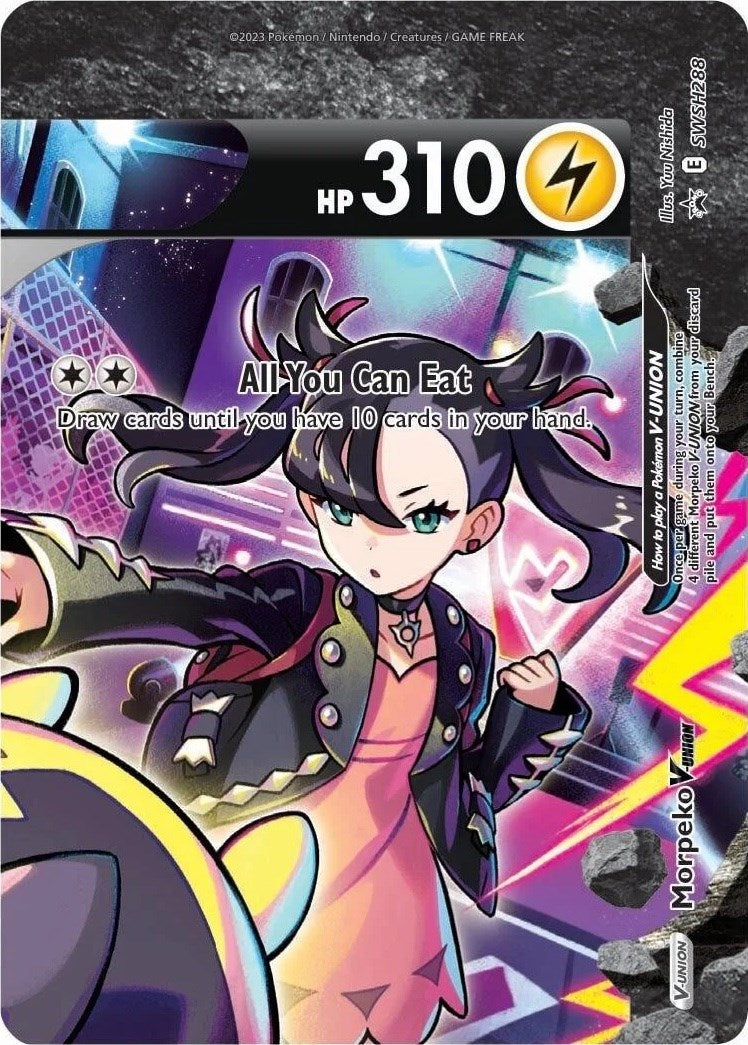 Morpeko V-Union (SWSH288) [Sword & Shield: Black Star Promos] | Enigma On Main