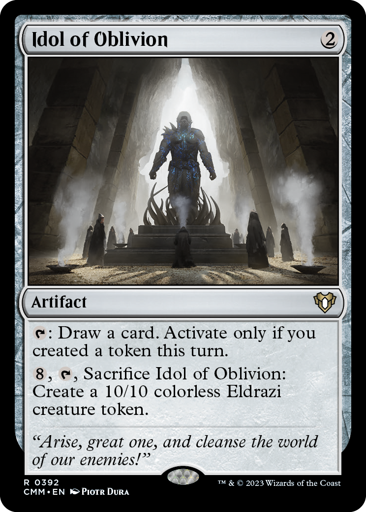 Idol of Oblivion [Commander Masters] | Enigma On Main