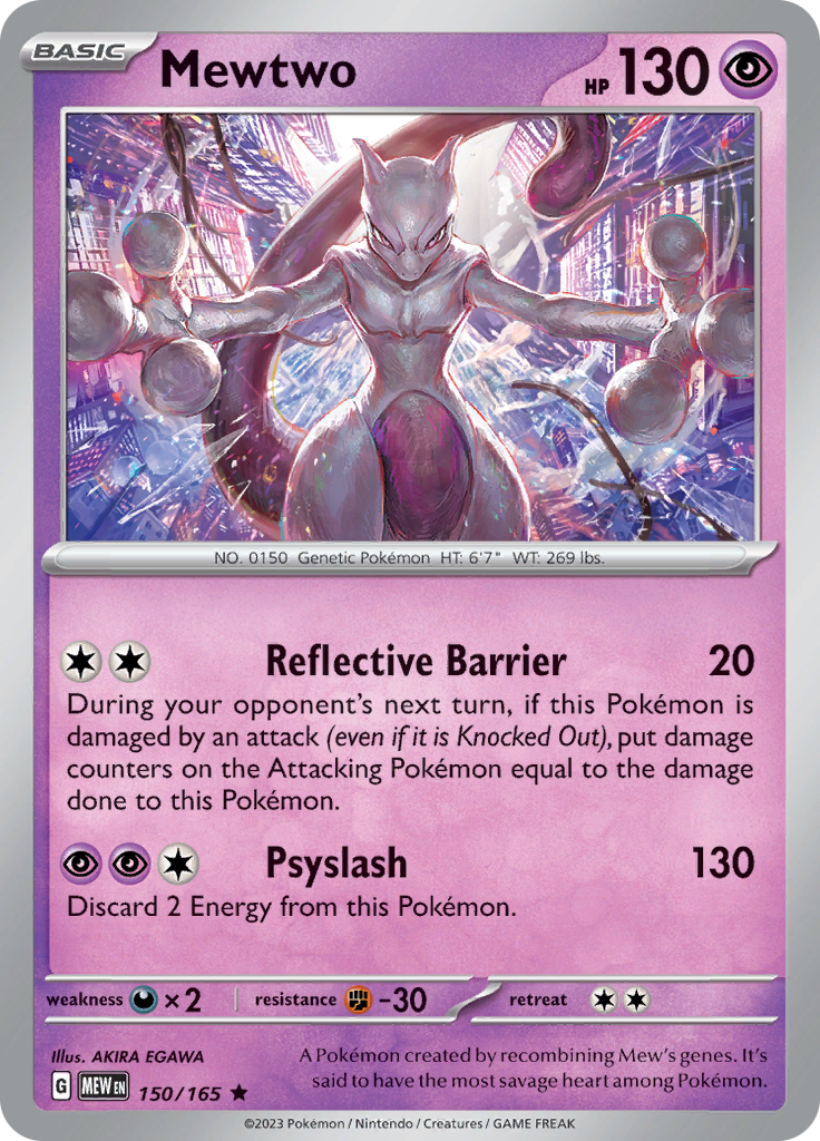 Mewtwo (150/165) [Scarlet & Violet: 151] | Enigma On Main