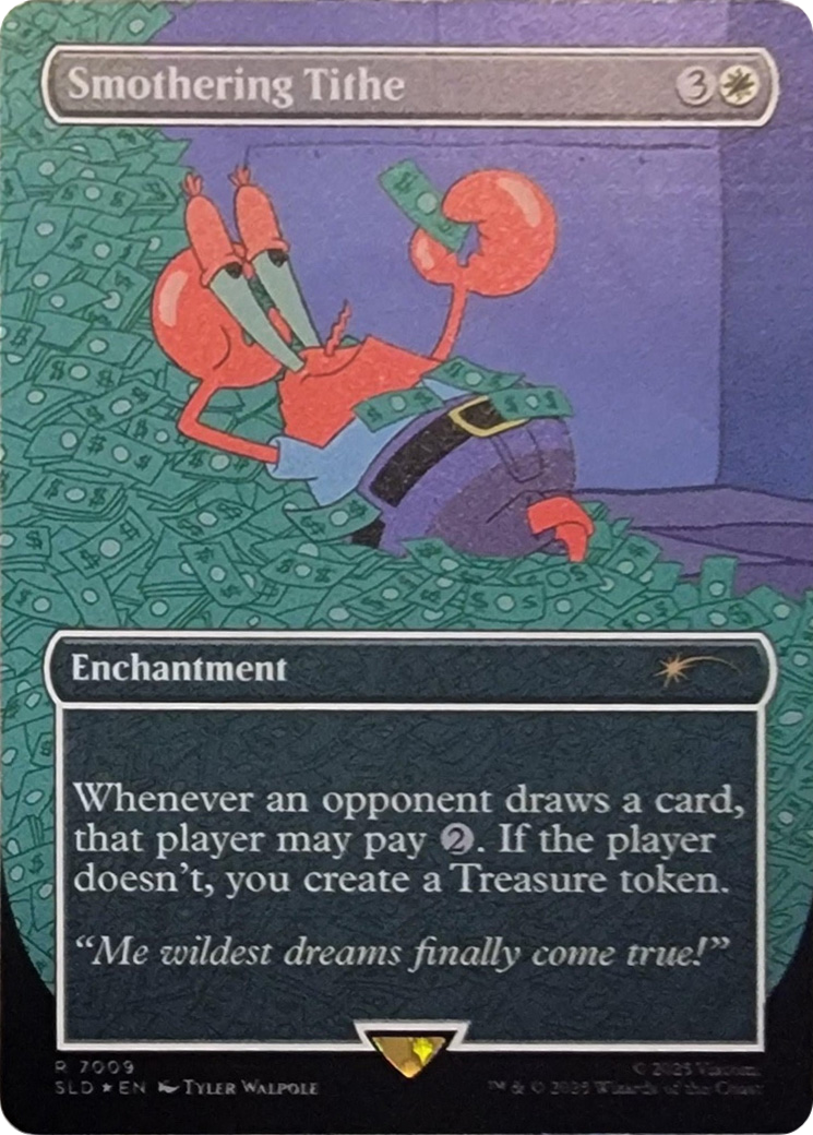 Smothering Tithe (7009) (Rainbow Foil) [Secret Lair Drop Series] | Enigma On Main