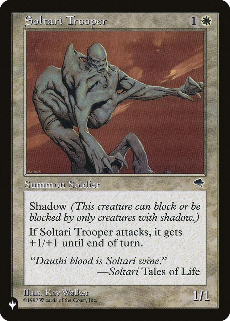 Soltari Trooper [The List] | Enigma On Main