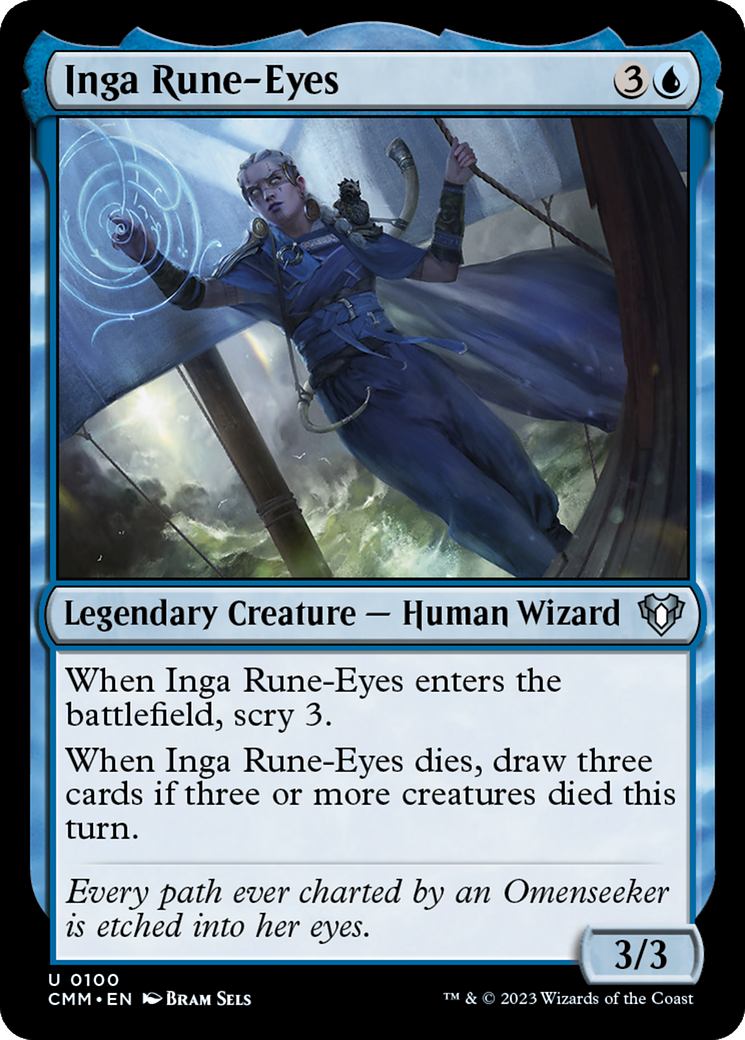 Inga Rune-Eyes [Commander Masters] | Enigma On Main