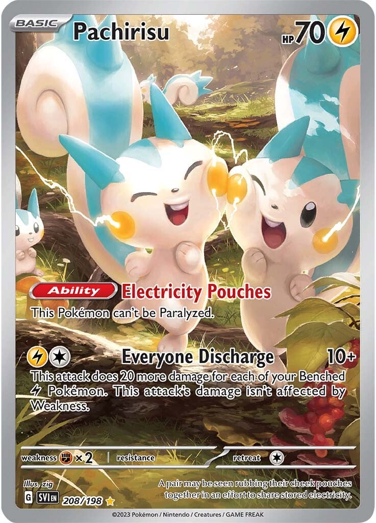 Pachirisu (208/198) [Scarlet & Violet: Base Set] | Enigma On Main