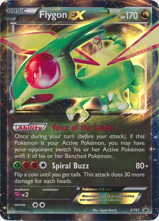 Flygon EX (XY61) (Jumbo Card) [XY: Black Star Promos] | Enigma On Main