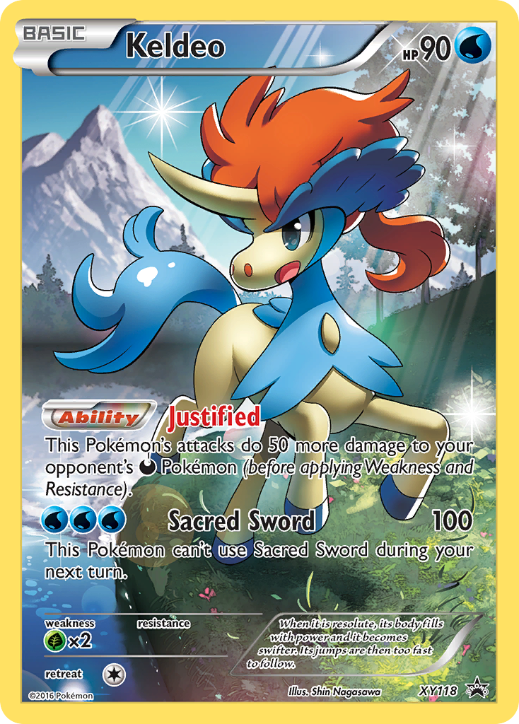 Keldeo (XY118) [XY: Black Star Promos] | Enigma On Main