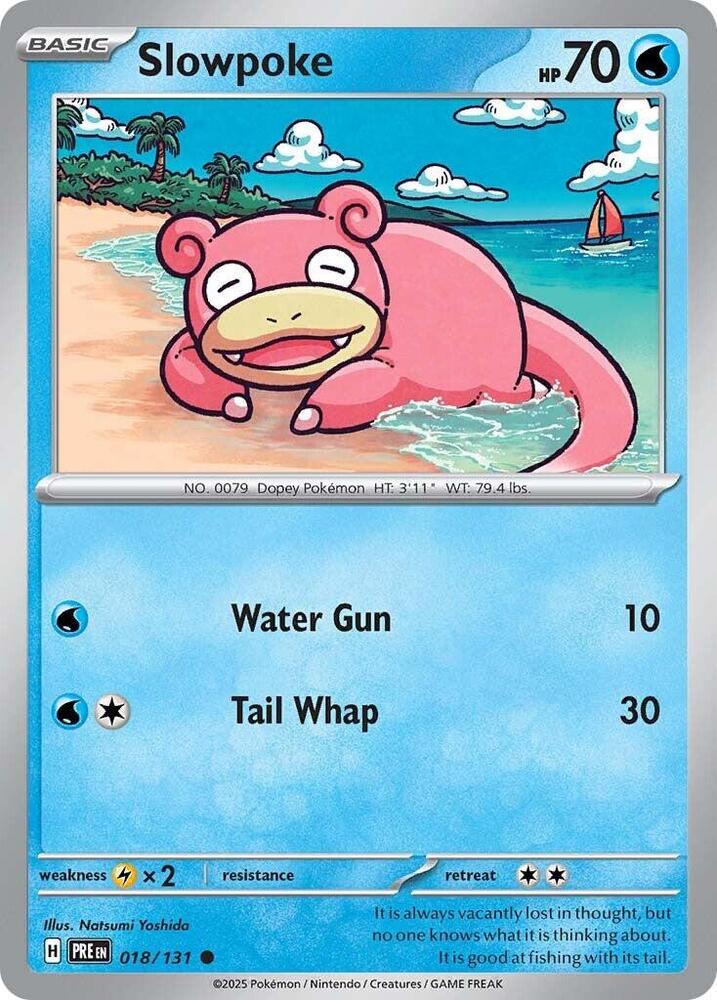 Slowpoke (018/131) [Scarlet & Violet: Prismatic Evolutions] | Enigma On Main