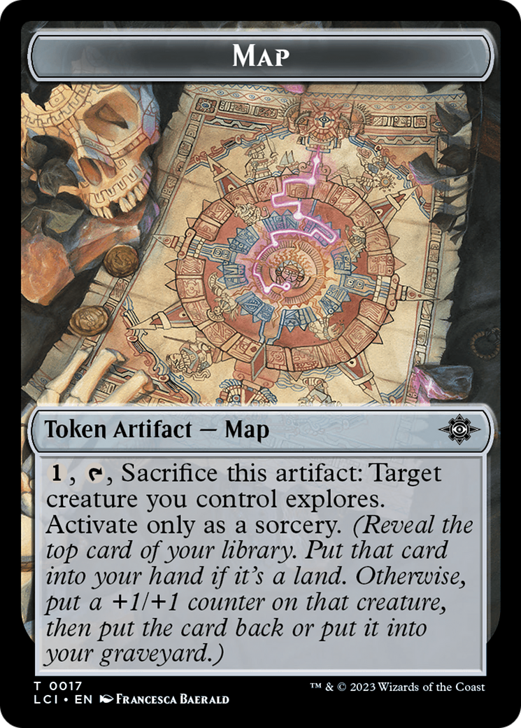 Map // Merfolk (0005) Double-Sided Token [The Lost Caverns of Ixalan Tokens] | Enigma On Main