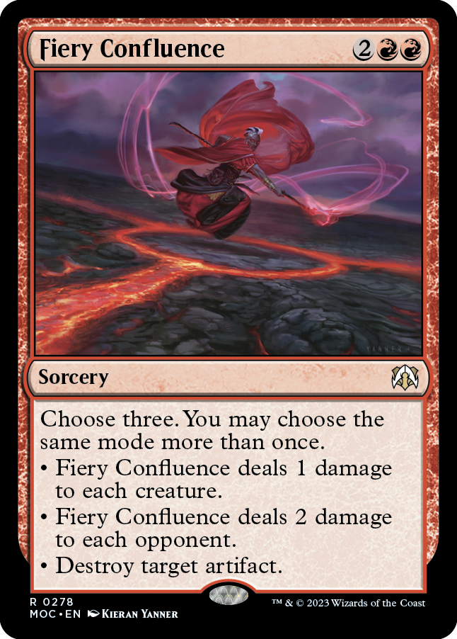Fiery Confluence [March of the Machine Commander] | Enigma On Main
