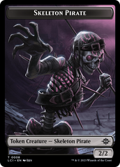 Gnome // Skeleton Pirate Double-Sided Token [The Lost Caverns of Ixalan Tokens] | Enigma On Main