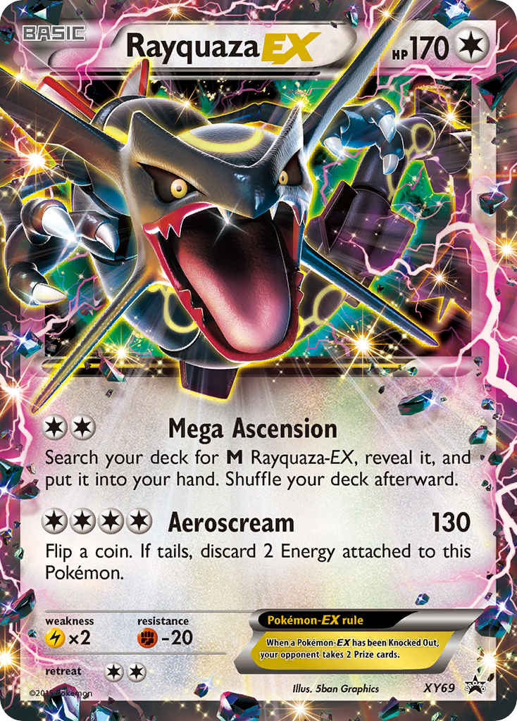 Rayquaza EX (XY69) (Shiny) [XY: Black Star Promos] | Enigma On Main