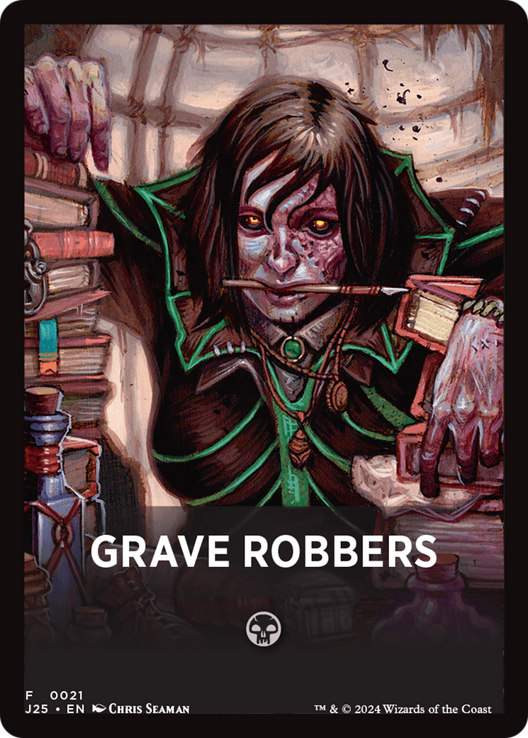 Grave Robbers Theme Card [Foundations Jumpstart Front Cards] | Enigma On Main
