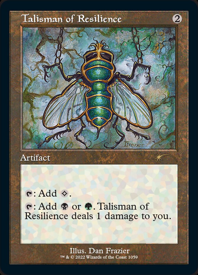 Talisman of Resilience (Foil Etched) [Secret Lair Drop Series] | Enigma On Main