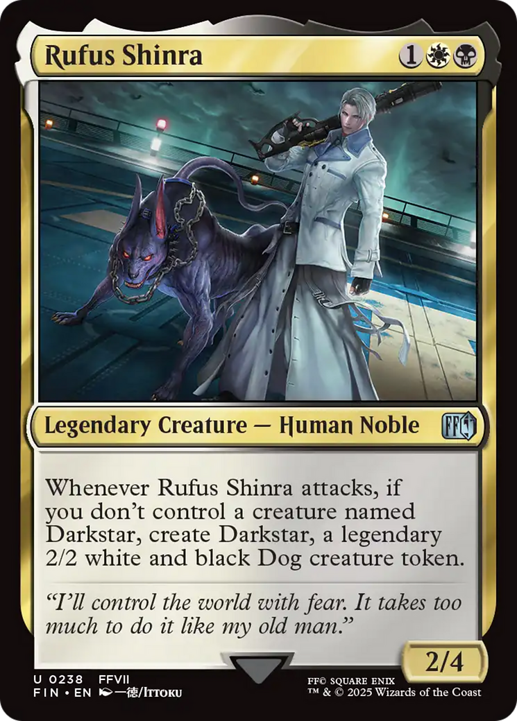 Rufus Shinra [FINAL FANTASY] | Enigma On Main