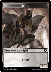 Spirit // Eldrazi Scion Double-Sided Token [Commander Masters Tokens] | Enigma On Main