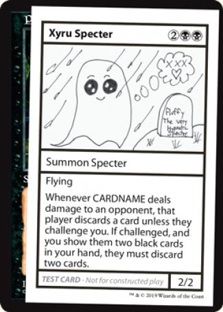 Xyru Specter (2021 Edition) [Mystery Booster Playtest Cards] | Enigma On Main