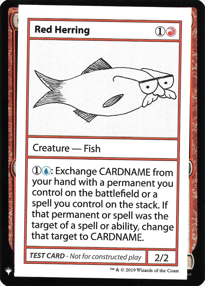 Red Herring [Mystery Booster Playtest Cards] | Enigma On Main