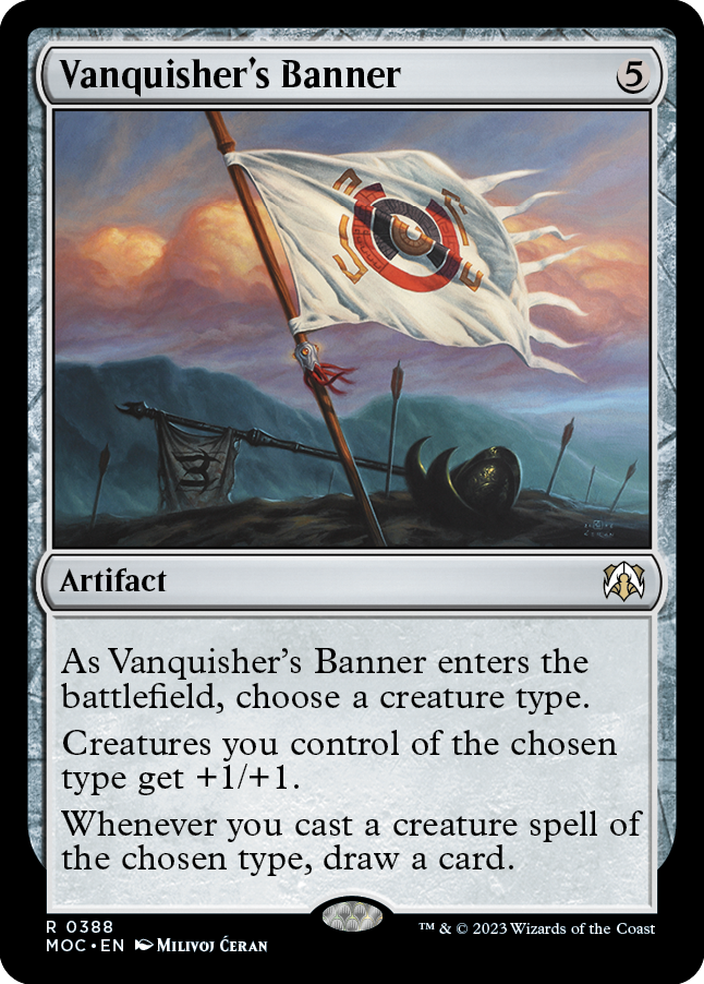 Vanquisher's Banner [March of the Machine Commander] | Enigma On Main