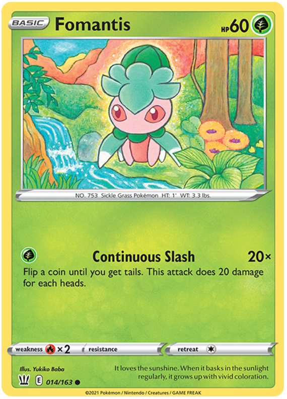 Fomantis (014/163) [Sword & Shield: Battle Styles] | Enigma On Main