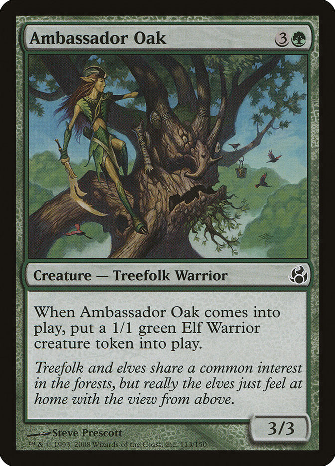 Ambassador Oak (Oversized) [Oversize Cards] | Enigma On Main