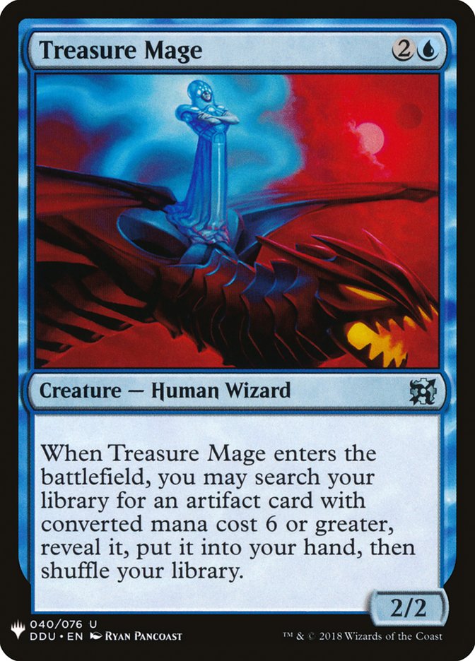 Treasure Mage [Mystery Booster] | Enigma On Main