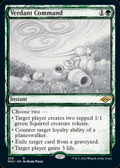 Verdant Command (Sketch) [Modern Horizons 2] | Enigma On Main