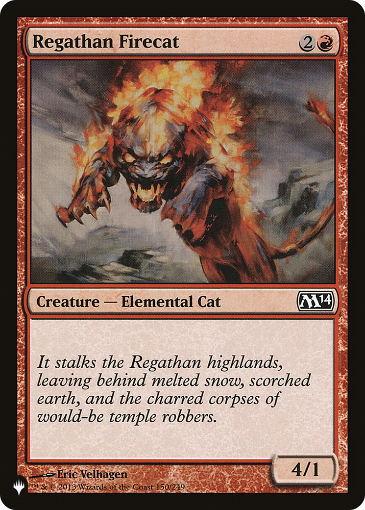 Regathan Firecat [The List] | Enigma On Main