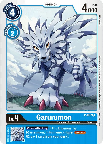 Garurumon [P-007] [Promotional Cards] | Enigma On Main