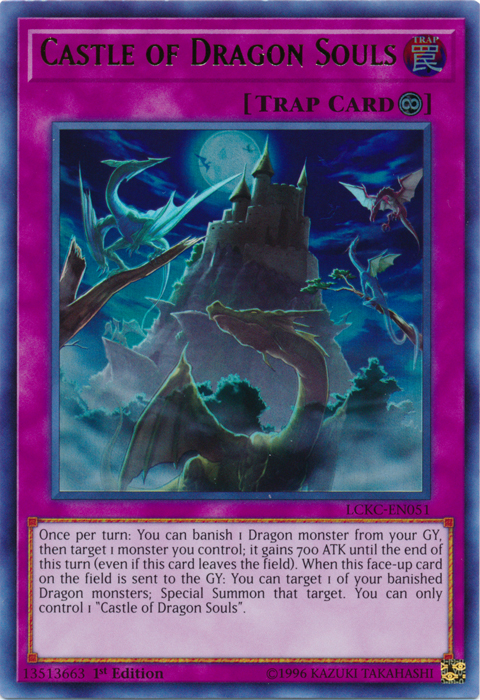 Castle of Dragon Souls [LCKC-EN051] Ultra Rare | Enigma On Main
