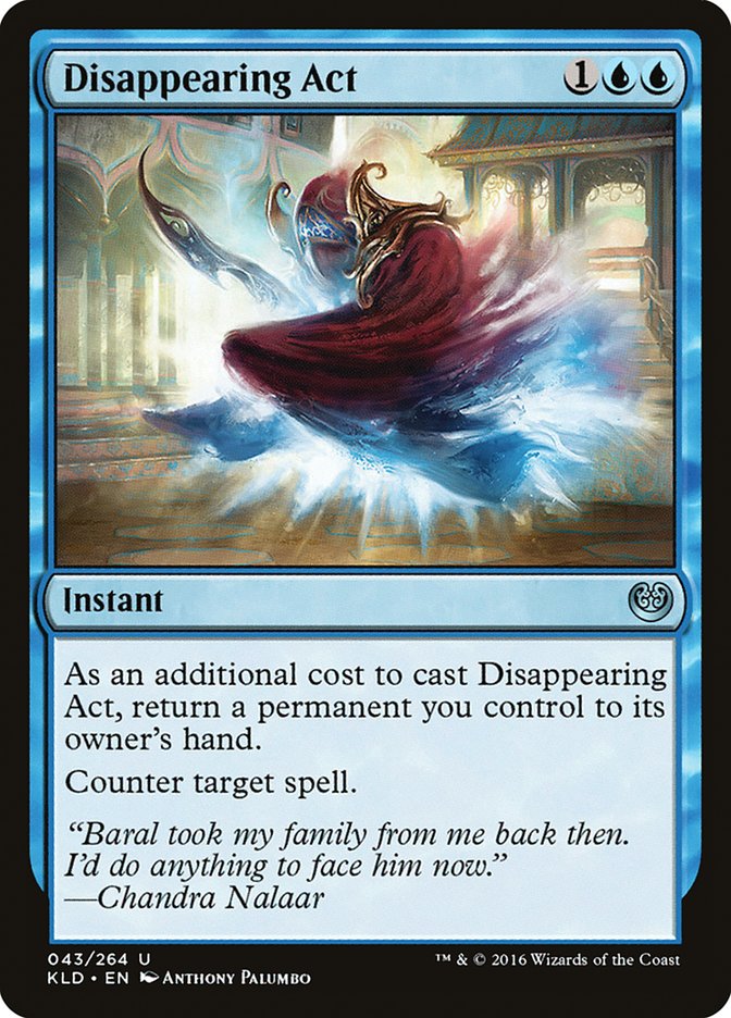 Disappearing Act [Kaladesh] | Enigma On Main