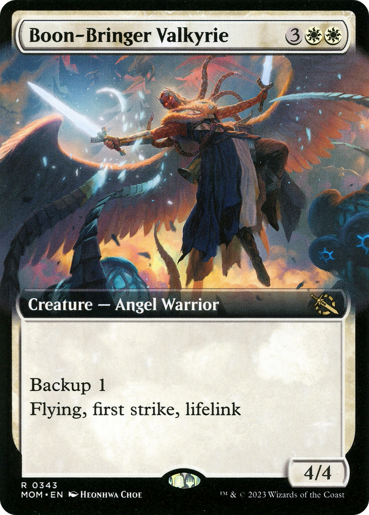 Boon-Bringer Valkyrie (Extended Art) [March of the Machine] | Enigma On Main