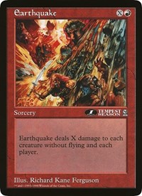 Earthquake (Oversized) [Oversize Cards] | Enigma On Main