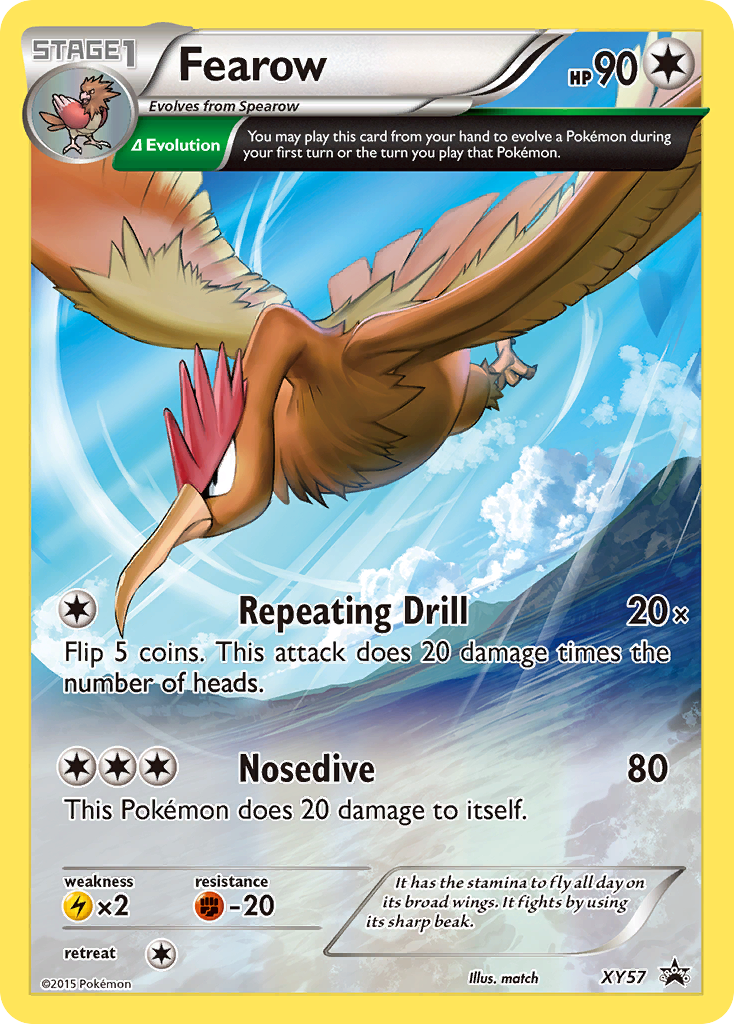 Fearow (XY57) [XY: Black Star Promos] | Enigma On Main