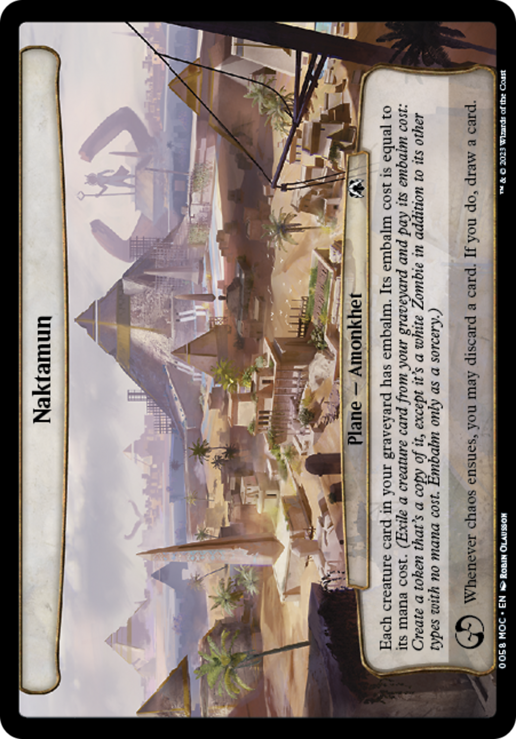 Naktamun [March of the Machine Commander] | Enigma On Main