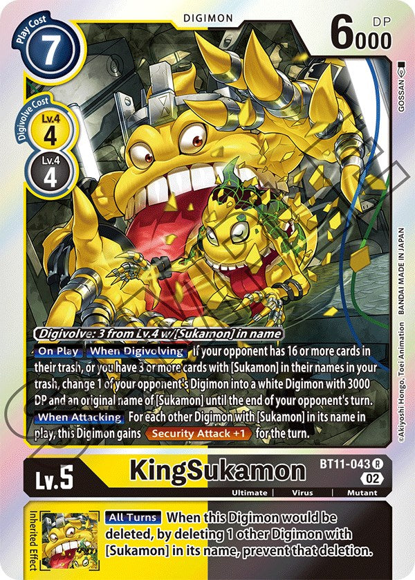 KingSukamon [BT11-043] [Dimensional Phase] | Enigma On Main