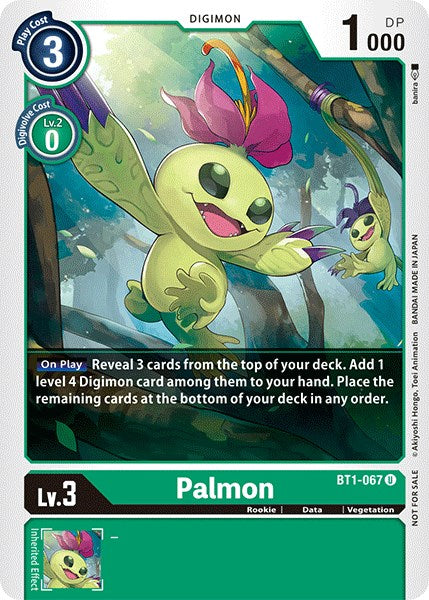 Palmon [BT1-067] (Official Tournament Pack Vol.3) [Release Special Booster Promos] | Enigma On Main