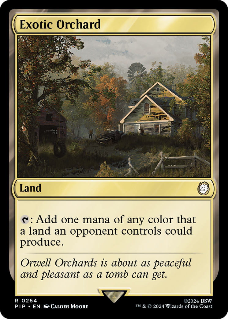 Exotic Orchard [Fallout] | Enigma On Main